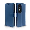 Pikkme Flip Cover Leather Finish | Inside TPU with Card Pockets | Wallet Stand and Shock Proof | Complete Protection Flip Case for Vivo V40 5G / V40 Pro 5G / T3 Ultra 5G (Blue)