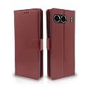 Pikkme Flip Cover Leather Finish | Inside TPU with Card Pockets | Wallet Stand and Shock Proof | Complete Protection Flip Case for OnePlus Nord 4 5G (Brown)