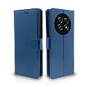 Pikkme Flip Cover Leather Finish | Inside TPU with Card Pockets | Wallet Stand and Shock Proof | Complete Protection Flip Case for Realme 13 Pro 5G / Realme 13 Pro Plus 5G (Blue)