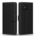 Pikkme Flip Cover for Mi Redmi 10/10 Power | Leather Finish | Shockproof with Card Pockets &amp; Wallet Stand | Ultimate Protection Case(Black)