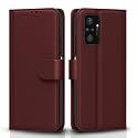 Pikkme Flip Cover for Mi Redmi Note 10 Pro/Note 10 Pro Max | Leather Finish | Shockproof with Card Pockets &amp; Wallet Stand | Ultimate Protection Case (Brown)