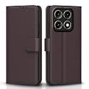 Pikkme Flip Cover for Motorola Moto Edge 70 Pro 5G Leather Finish | Inside TPU with Card Pockets | Wallet Stand and Shock Proof | Complete Protection Flip Case (Coffee)