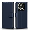 Pikkme Flip Cover for Motorola Moto Edge 70 Pro 5G Leather Finish | Inside TPU with Card Pockets | Wallet Stand and Shock Proof | Complete Protection Flip Case (Blue)
