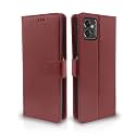 Pikkme Flip Cover for Motorola Moto G32 | Leather Finish | Shockproof with Card Pockets &amp; Wallet Stand | Ultimate Protection Case(Brown)