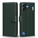 Pikkme Flip Cover for Nothing Phone 4b 5G Leather Finish | Inside TPU with Card Pockets | Wallet Stand and Shock Proof | Complete Protection Flip Case (Green)