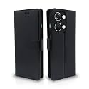 Pikkme Flip Cover for OnePlus Nord 3 5G | Leather Finish | Shockproof with Card Pockets &amp; Wallet Stand | Ultimate Protection Case(Black)