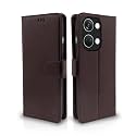 Pikkme Flip Cover for OnePlus Nord 3 5G | Leather Finish | Shockproof with Card Pockets &amp; Wallet Stand | Ultimate Protection Case(Coffee)