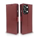 Pikkme Flip Cover for OnePlus Nord 3 5G | Leather Finish | Shockproof with Card Pockets &amp; Wallet Stand | Ultimate Protection Case(Brown)
