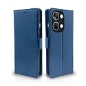Pikkme Flip Cover for OnePlus Nord 3 5G | Leather Finish | Shockproof with Card Pockets &amp; Wallet Stand | Ultimate Protection Case(Blue)