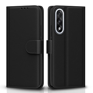 pikkme flip cover for oneplus nord 5 5g  leather finish  shockproof with card pockets amp wallet stand  ultimate protection caseblack