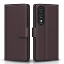 Pikkme Flip Cover for Oneplus Nord 5 5G Leather Finish | Inside TPU with Card Pockets | Wallet Stand and Shock Proof | Complete Protection Flip Case(Coffee)