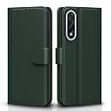 Pikkme Flip Cover for Oneplus Nord 5 5G | Leather Finish | Shockproof with Card Pockets &amp; Wallet Stand | Ultimate Protection Case(Green)