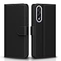 Pikkme Flip Cover for Oneplus Nord 5 5G | Leather Finish | Shockproof with Card Pockets &amp; Wallet Stand | Ultimate Protection Case(Black)
