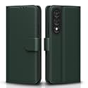 Pikkme Flip Cover for Oneplus Nord 5 5G Leather Finish | Inside TPU with Card Pockets | Wallet Stand and Shock Proof | Complete Protection Flip Case(Green)