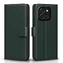 Pikkme Flip Cover for OnePlus Nord 6 5G Leather Finish | Inside TPU with Card Pockets | Wallet Stand and Shock Proof | Complete Protection Flip Case (Green)
