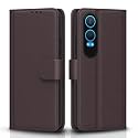 Pikkme Flip Cover for OnePlus Nord CE 4 Lite 5G | Leather Finish | Shockproof with Card Pockets &amp; Wallet Stand | Ultimate Protection Case (Coffee)