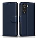 Pikkme Flip Cover for Oneplus Nord CE5 5G Leather Finish | Inside TPU with Card Pockets | Wallet Stand and Shock Proof | Complete Protection Flip Case(Blue)