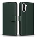 Pikkme Flip Cover for Oneplus Nord CE5 5G | Leather Finish | Shockproof with Card Pockets &amp; Wallet Stand | Ultimate Protection Case(Green)