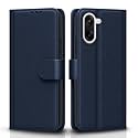 Pikkme Flip Cover for Oneplus Nord CE5 5G | Leather Finish | Shockproof with Card Pockets &amp; Wallet Stand | Ultimate Protection Case(Blue)