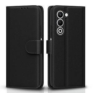 pikkme flip cover for oppo a5 5g leather finish  inside tpu with card pockets  wallet stand and shock proof  complete protection flip caseblack