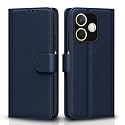 Pikkme Flip Cover for Oppo A5 Pro 5G | Leather Finish | Shockproof with Card Pockets &amp; Wallet Stand | Ultimate Protection Case (Blue)