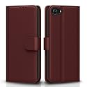 Pikkme Flip Cover for Oppo A83| Leather Finish | Shockproof with Card Pockets &amp; Wallet Stand | Ultimate Protection Case(Brown)