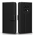 Pikkme Flip Cover for Oppo F31 Pro Plus 5G Leather Finish | Inside TPU with Card Pockets | Wallet Stand and Shock Proof | Complete Protection Flip Case(Black)