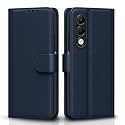 Pikkme Flip Cover for Oppo K13x 5G | Leather Finish | Shockproof with Card Pockets &amp; Wallet Stand | Ultimate Protection Case(Blue)