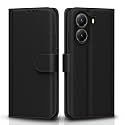 Pikkme Flip Cover for Poco X7 Pro 5G | Leather Finish | Shockproof with Card Pockets &amp; Wallet Stand | Ultimate Protection Case(Black)
