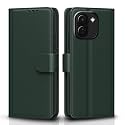 Pikkme Flip Cover for Poco X8 Power 5G / Redmi Note 17 Pro Max 5G Leather Finish | Inside TPU with Card Pockets | Wallet Stand and Shock Proof | Complete Protection Flip Case (Green)