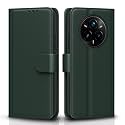 Pikkme Flip Cover for Realme 14 Pro Plus 5G | Leather Finish | Shockproof with Card Pockets &amp; Wallet Stand | Ultimate Protection Case (Green)