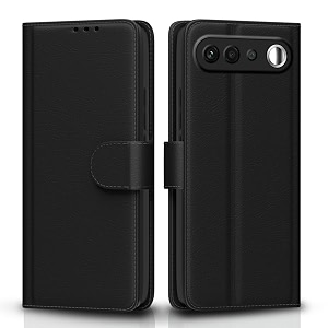 pikkme flip cover for realme 16 5g leather finish  inside tpu with card pockets  wallet stand and shock proof  complete protection flip case black