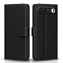 Pikkme Flip Cover for Realme 16 5G Leather Finish | Inside TPU with Card Pockets | Wallet Stand and Shock Proof | Complete Protection Flip Case (Black)