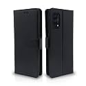 Pikkme Flip Cover for Realme 7 Pro | Leather Finish | Shockproof with Card Pockets &amp; Wallet Stand | Ultimate Protection Case(Black)