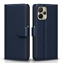 Pikkme Flip Cover for Realme 9i | Leather Finish | Shockproof with Card Pockets &amp; Wallet Stand | Ultimate Protection Case(Blue)