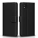 Pikkme Flip Cover for Realme C11| Leather Finish | Shockproof with Card Pockets &amp; Wallet Stand | Ultimate Protection Case (Black)