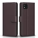Pikkme Flip Cover for Realme C11| Leather Finish | Shockproof with Card Pockets &amp; Wallet Stand | Ultimate Protection Case(Coffee)