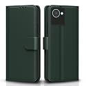 Pikkme Flip Cover for Realme C30 / Narzo 50i Prime | Leather Finish | Shockproof with Card Pockets &amp; Wallet Stand | Ultimate Protection Case (Green)