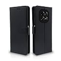 Pikkme Flip Cover for Realme C63 5G | Leather Finish | Shockproof with Card Pockets &amp; Wallet Stand | Ultimate Protection Case(Black)