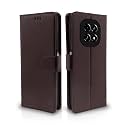 Pikkme Flip Cover for Realme C63 5G | Leather Finish | Shockproof with Card Pockets &amp; Wallet Stand | Ultimate Protection Case(Coffee)