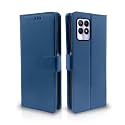 Pikkme Flip Cover for Realme Narzo 50 4G / Realme 8i 4G | Leather Finish | Shockproof with Card Pockets &amp; Wallet Stand | Ultimate Protection Case(Blue)
