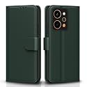 Pikkme Flip Cover for Realme P4 Power 5G Leather Finish | Inside TPU with Card Pockets | Wallet Stand and Shock Proof | Complete Protection Flip Case (Green)