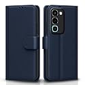 Pikkme Flip Cover for Realme P4R 5G / Realme 16x 5G Leather Finish | Inside TPU with Card Pockets | Wallet Stand and Shock Proof | Complete Protection Flip Case (Blue)