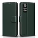 Pikkme Flip Cover for Redmi Note 11 / Note 11s | Leather Finish | Shockproof with Card Pockets &amp; Wallet Stand | Ultimate Protection Case (Green)