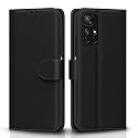 Pikkme Flip Cover for Redmi Note 11T / Poco M4 Pro| Leather Finish | Shockproof with Card Pockets &amp; Wallet Stand | Ultimate Protection Case(Black)