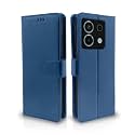 Pikkme Flip Cover for Redmi Note 13 Pro 5G | Leather Finish | Shockproof with Card Pockets &amp; Wallet Stand | Ultimate Protection Case(Blue)
