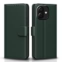Pikkme Flip Cover for Redmi Note 17 Pro 5G Leather Finish | Inside TPU with Card Pockets | Wallet Stand and Shock Proof | Complete Protection Flip Case (Green)
