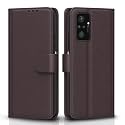 Pikkme Flip Cover for Redmi Note10 Pro/Note 10 Pro Max | Leather Finish | Shockproof with Card Pockets &amp; Wallet Stand | Ultimate Protection Case(Coffee)