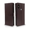 Pikkme Flip Cover for Redmi Y2 | Leather Finish | Shockproof with Card Pockets &amp; Wallet Stand | Ultimate Protection Case(Coffee)