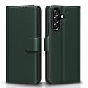Pikkme Flip Cover for Samsung Galaxy A26 5G Leather Finish | Inside TPU with Card Pockets | Wallet Stand and Shock Proof | Complete Protection Flip Case(Green)